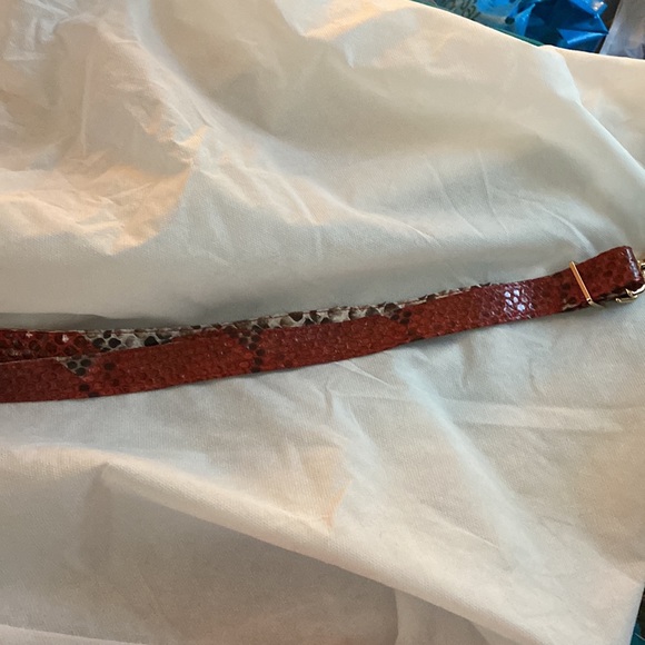 NWOT Genuine Python tote 💫12x11x5 - Picture 9 of 10